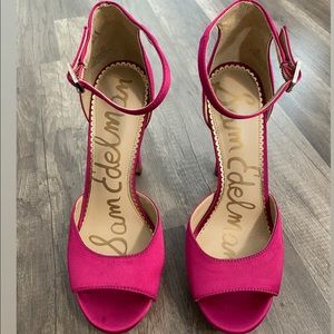 Pink Sam Edelman Heels Size 9